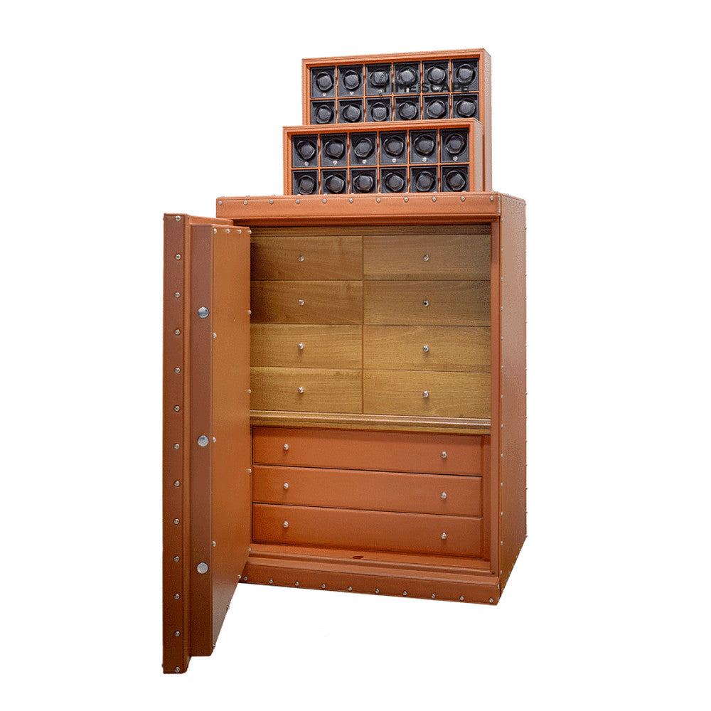 Underwood (London) - 48-Unit Concealed Safe in Leather