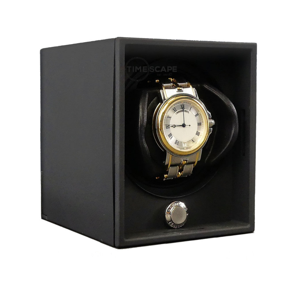 Underwood (London) - 30-Unit Safe in Black Leather