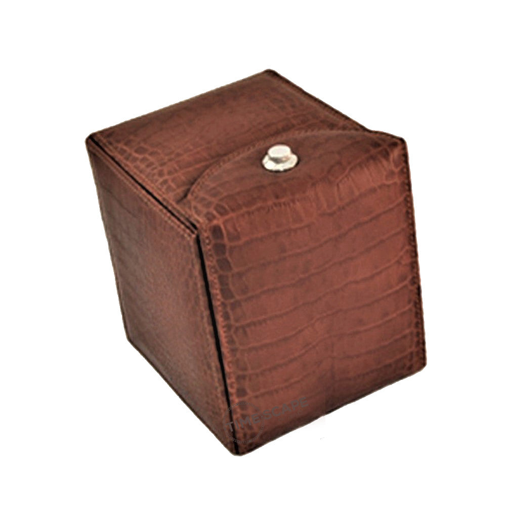 Underwood (London) - Single Classic Watch Winder in Brown Croco