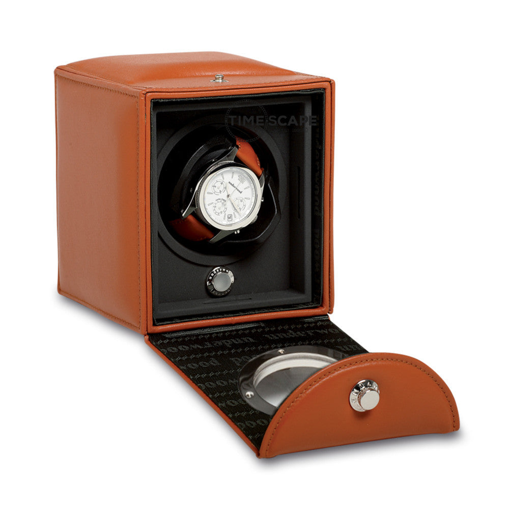 Underwood (London) - Single Classic Watch Winder in Tan Leather