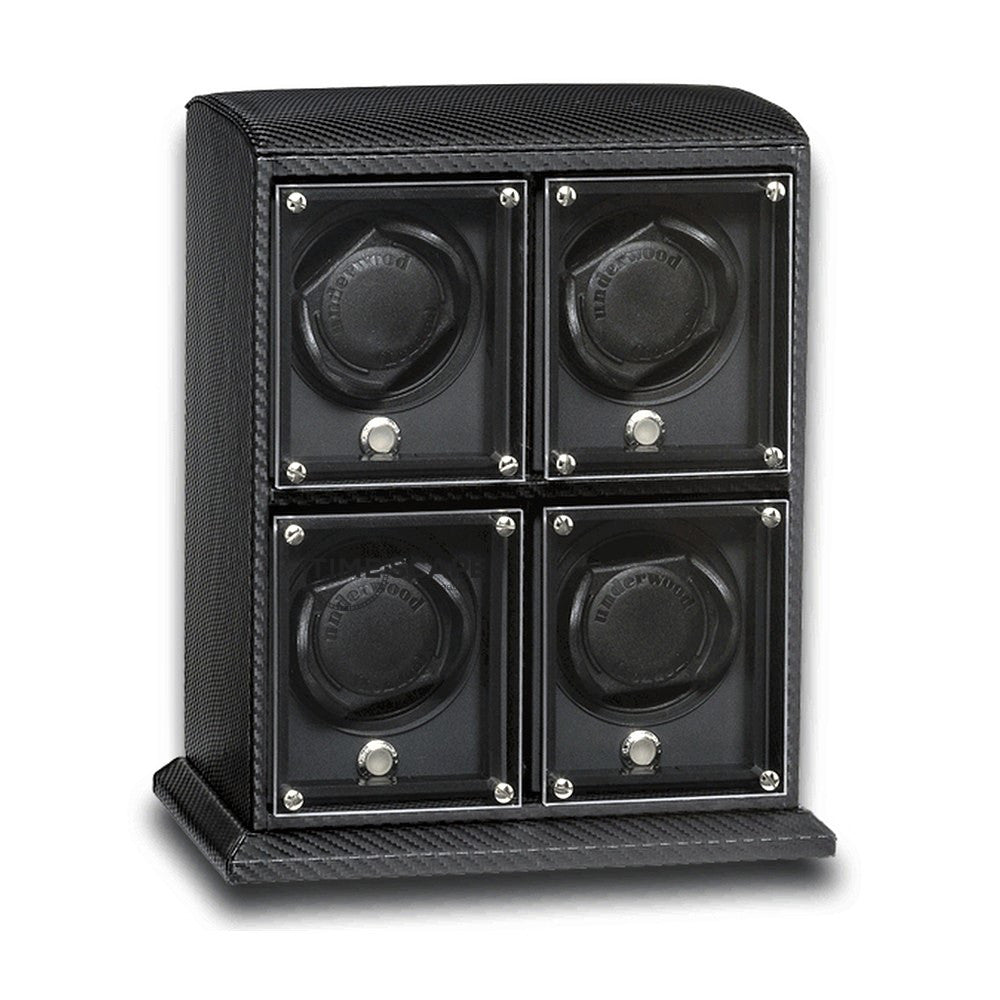 Underwood (London) - 4-Unit EVO Watch Winder in Carbon Fiber