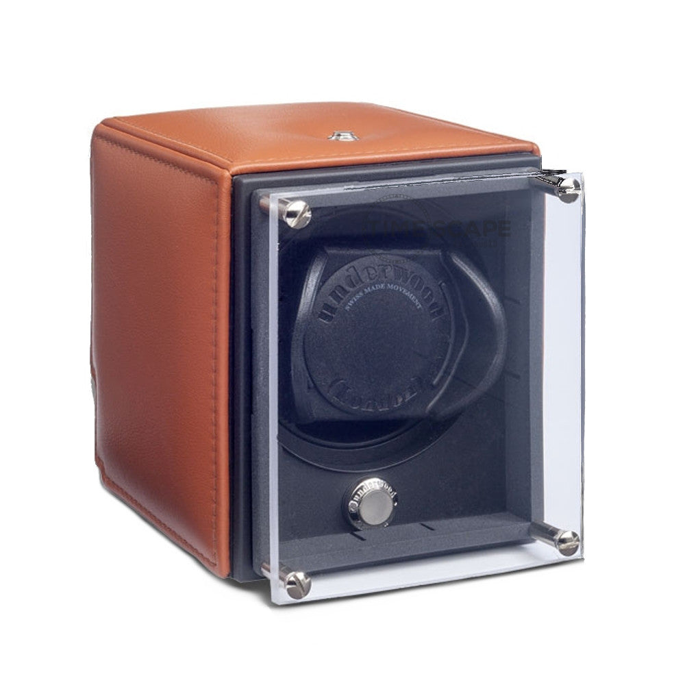 Underwood (London) - Single EVO Watch Winder in Tan Leather