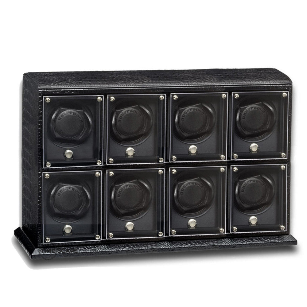 Underwood (London) - 8-Unit EVO Watch Winder in Black Croco