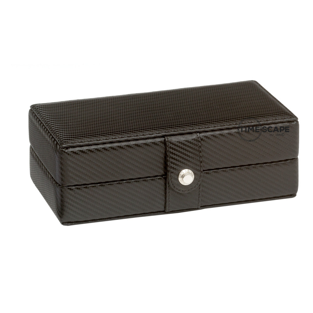 Underwood (London) - 3-Unit Watch Storage Case in Carbon Fiber - Watchwindersplus