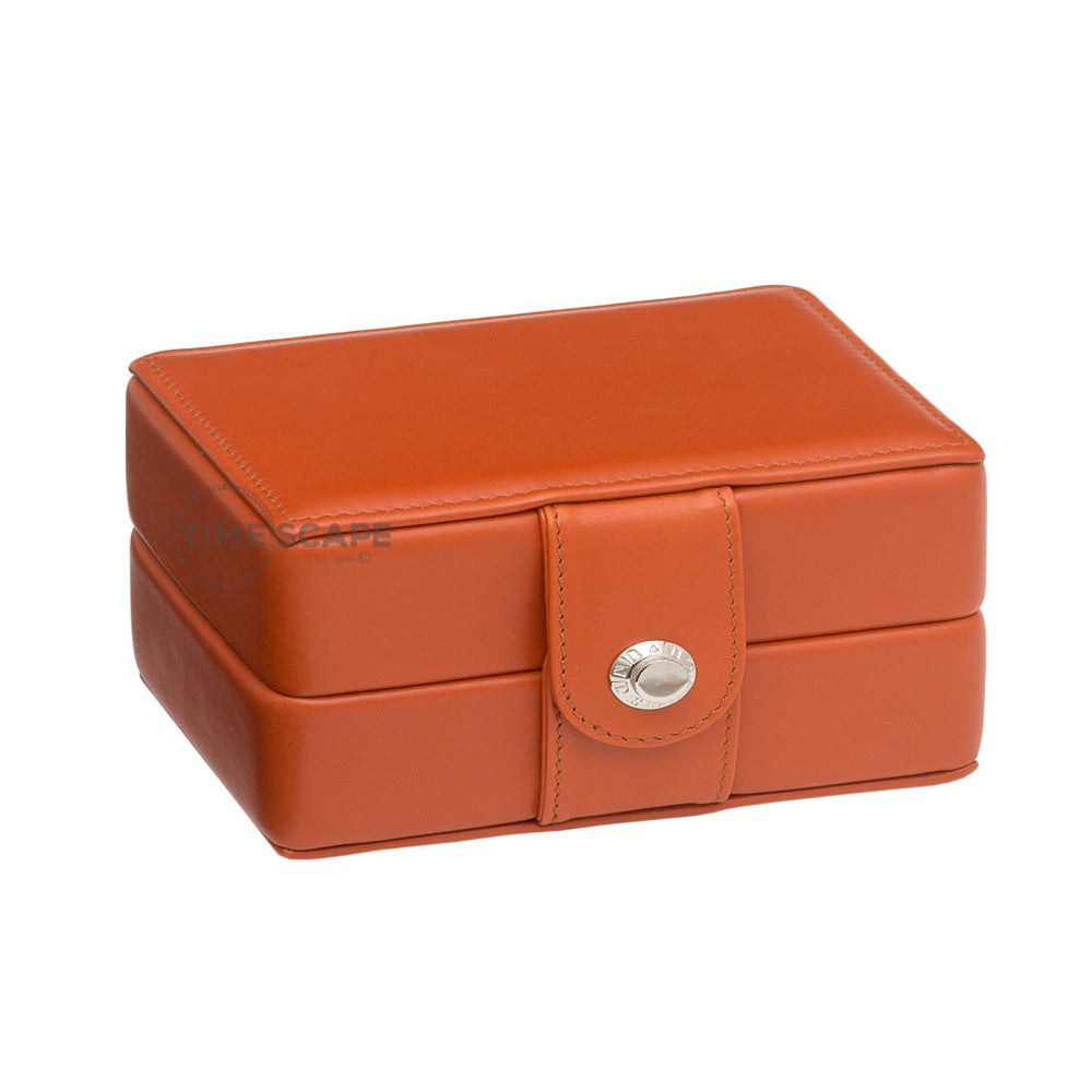 Underwood (London) - 2-Unit Watch Storage Case in Tan Leather - Watchwindersplus