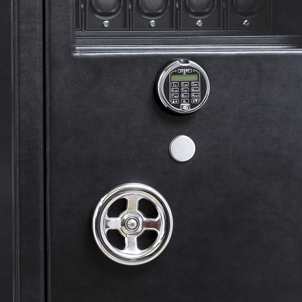 Underwood (London) - 20-Unit Safe in Black Leather