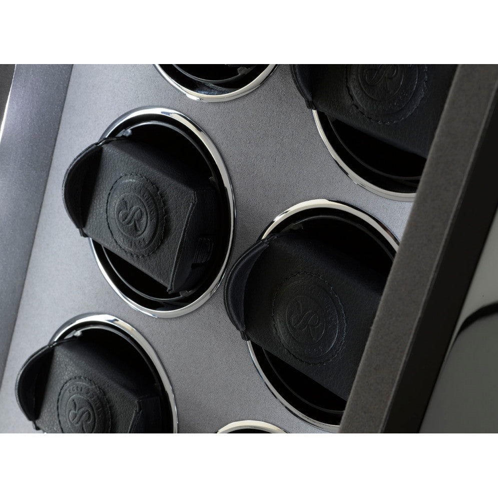 Rapport Formula 6-Unit Watch Winder in Carbon W566 - Watchwindersplus