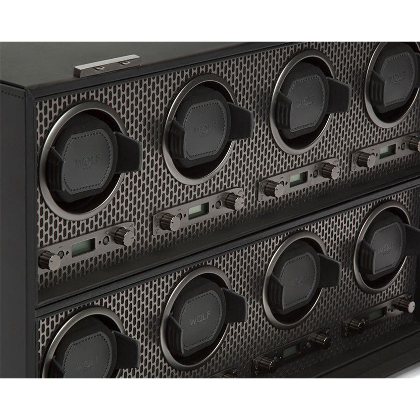 Wolf - Axis 8-Unit Watch Winder | 469703 - Watchwindersplus