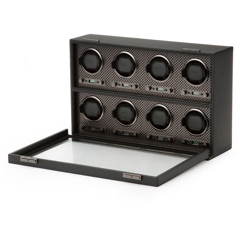 Wolf - Axis 8-Unit Watch Winder | 469703 - Watchwindersplus