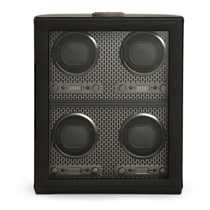 Wolf - Axis 4-Unit Watch Winder | 469503 - Watchwindersplus