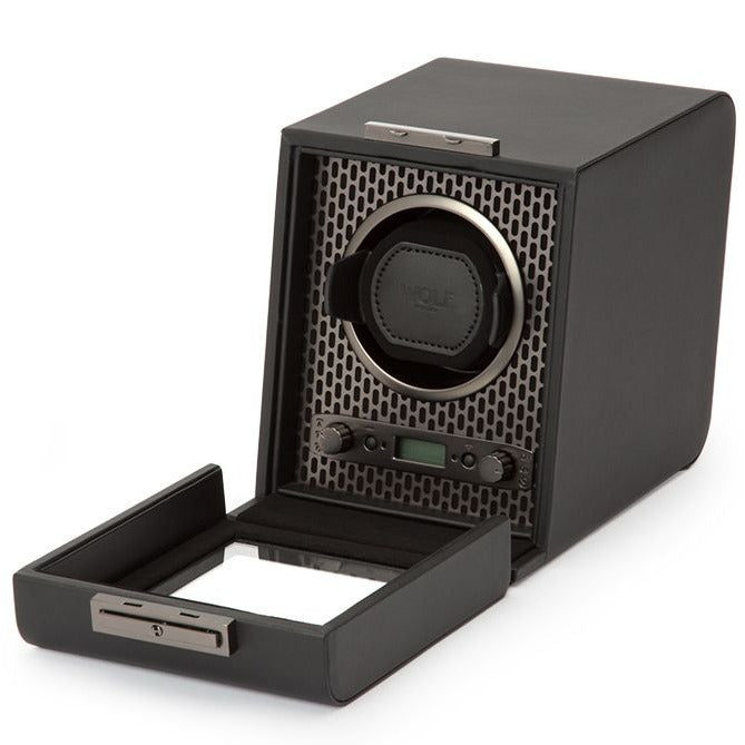 Wolf - Axis Single Watch Winder | 469103 - Watchwindersplus