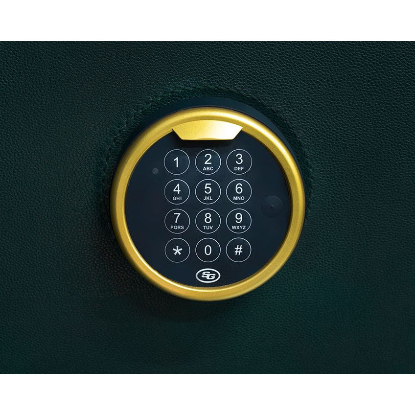 Wolf - Churchill British Racing Green 16-unit Watch Winding Safe | 481641 - Watchwindersplus