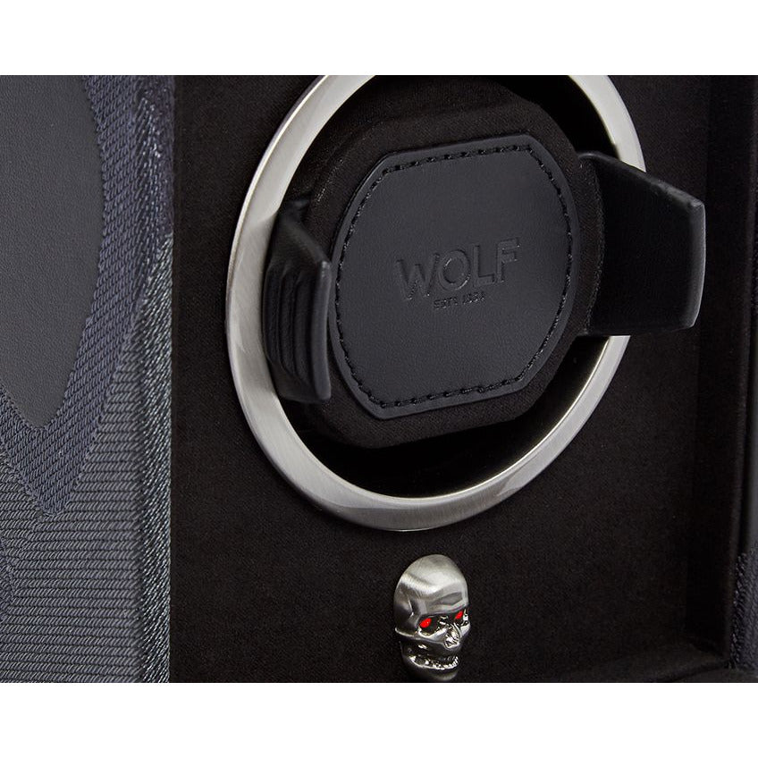 Wolf - Memento Mori Double Watch Winder | 493202 - Watchwindersplus