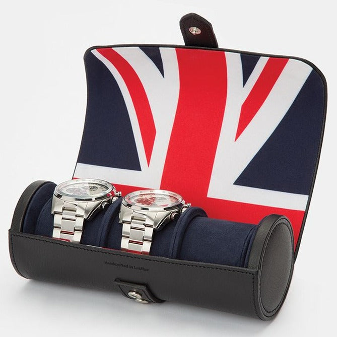 Wolf - Navigator Triple Watch Roll | 462504 - Watchwindersplus