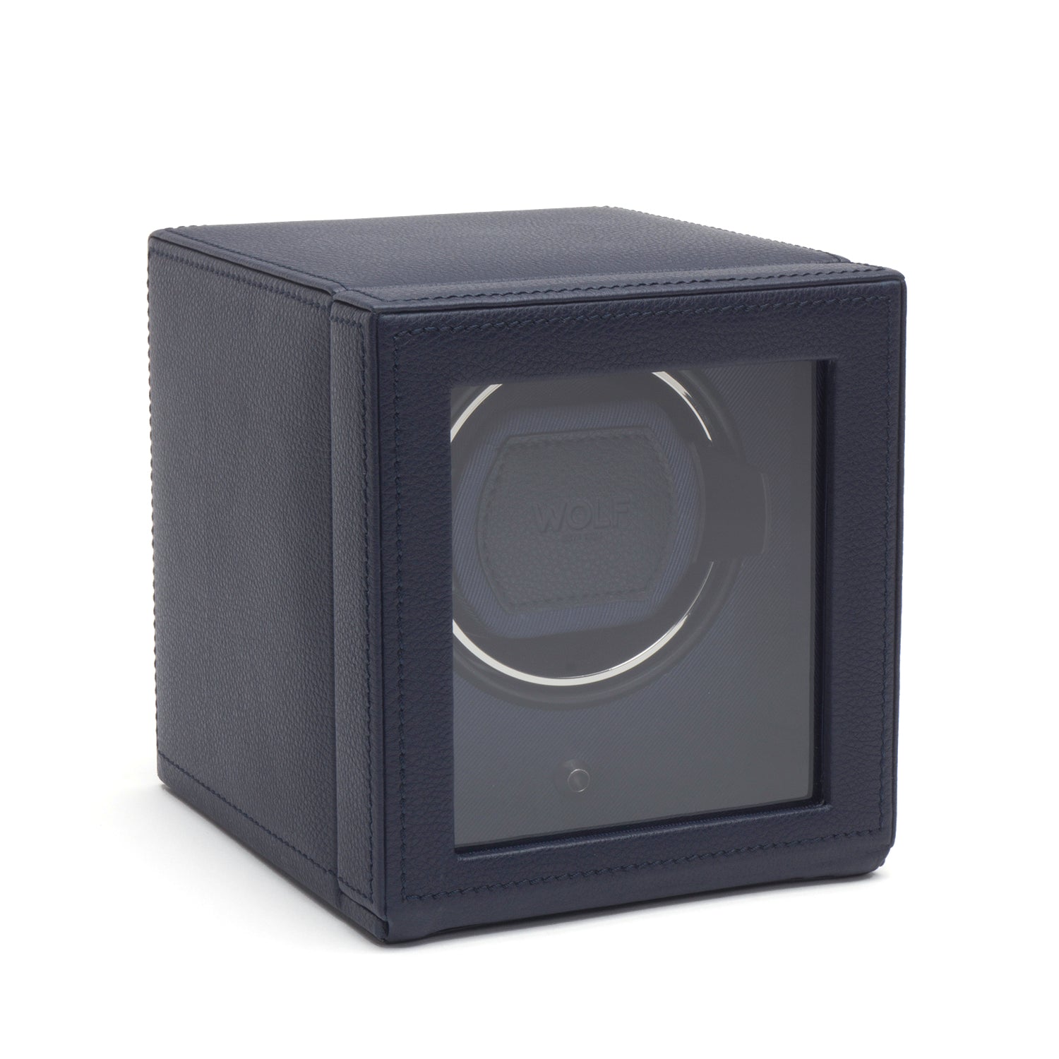 Wolf - Cub Single Watch Winder w Cover | 461117 - Watchwindersplus