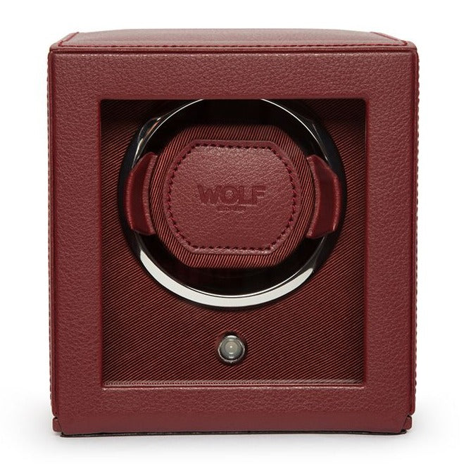 Wolf - Cub Single Watch Winder w Cover | 461126 - Watchwindersplus