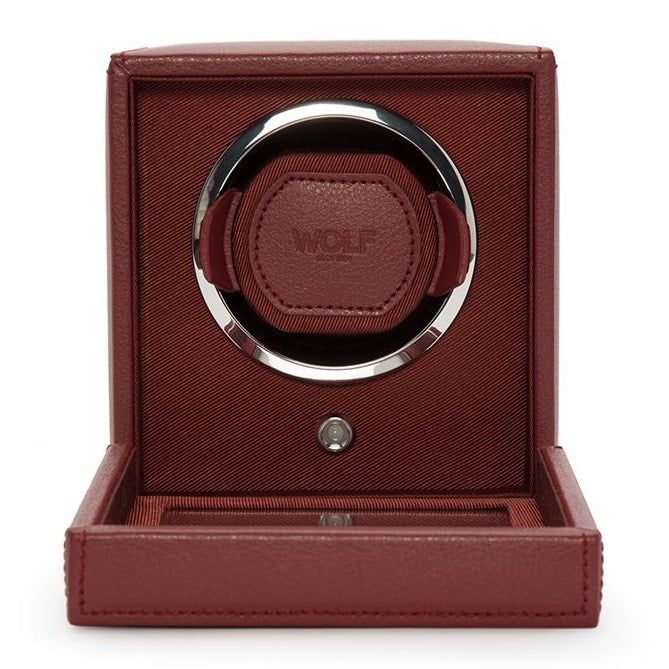 Wolf - Cub Single Watch Winder w Cover | 461126 - Watchwindersplus