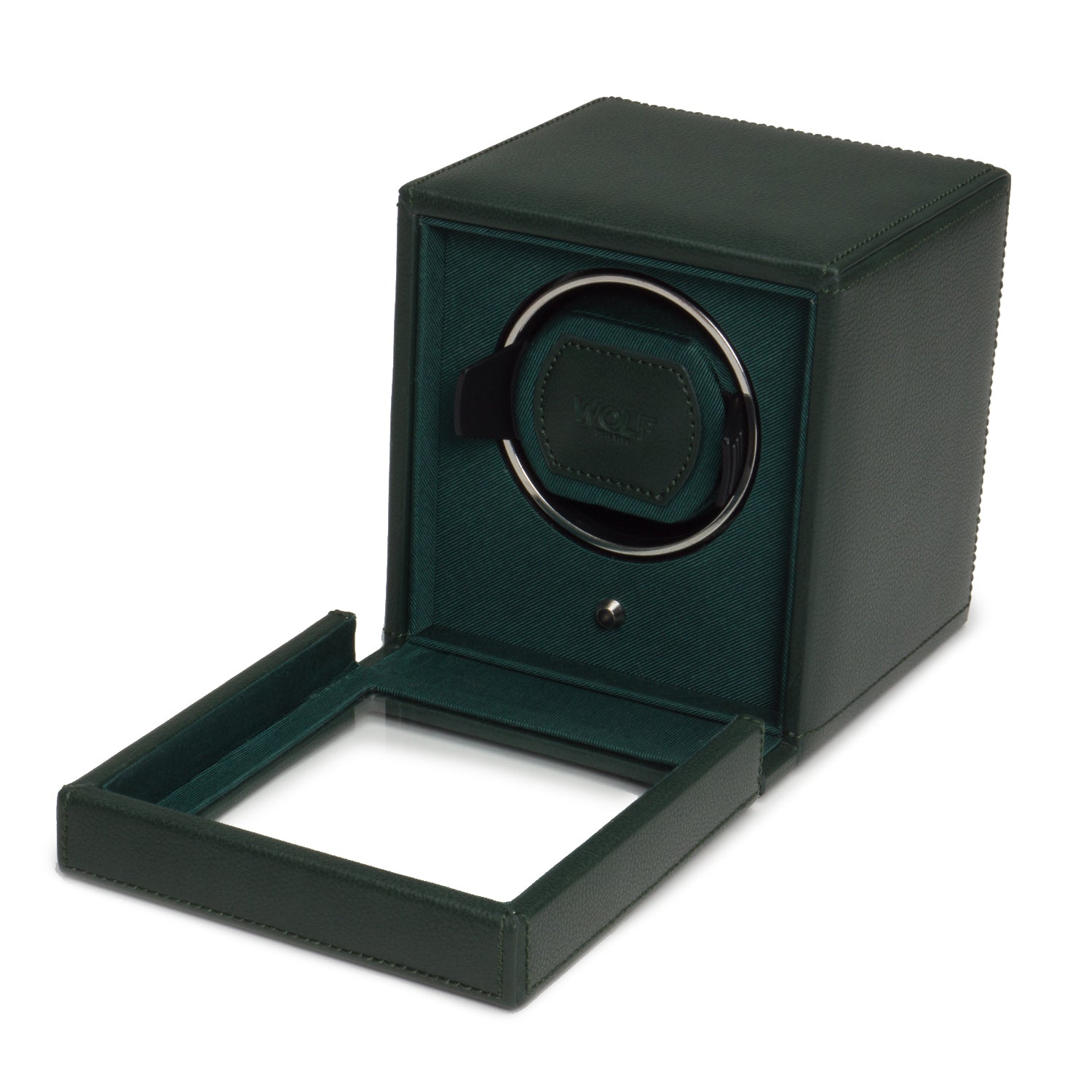 Wolf - Cub Single Watch Winder w Cover | 461141 - Watchwindersplus