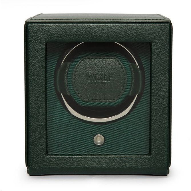 Wolf - Cub Single Watch Winder w Cover | 461141 - Watchwindersplus