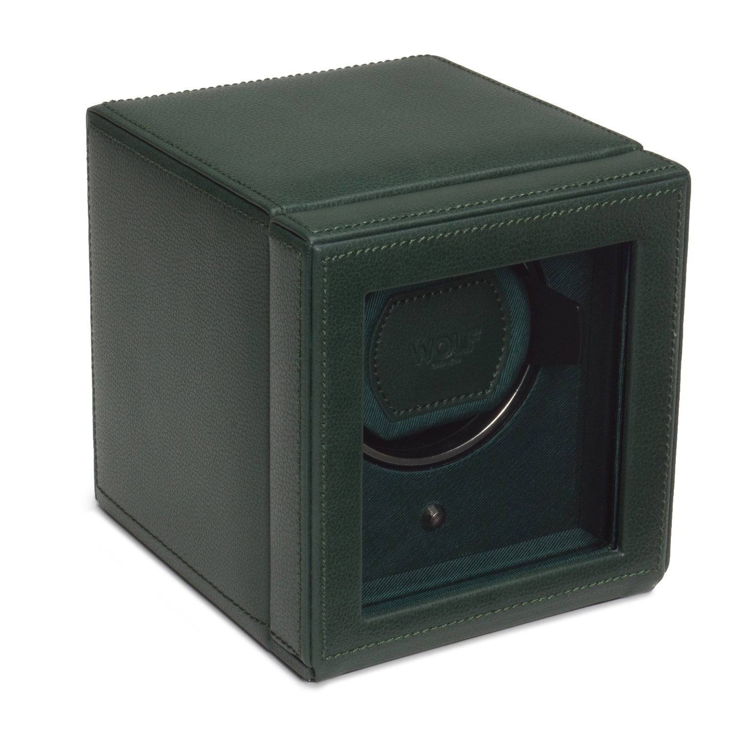 Wolf - Cub Single Watch Winder w Cover | 461141 - Watchwindersplus