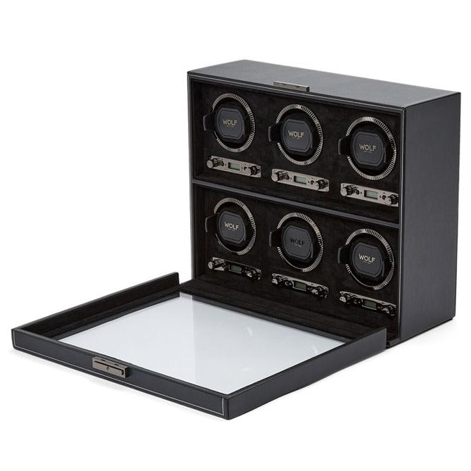 Wolf - British Racing 6-Unit Watch Winder | 792402