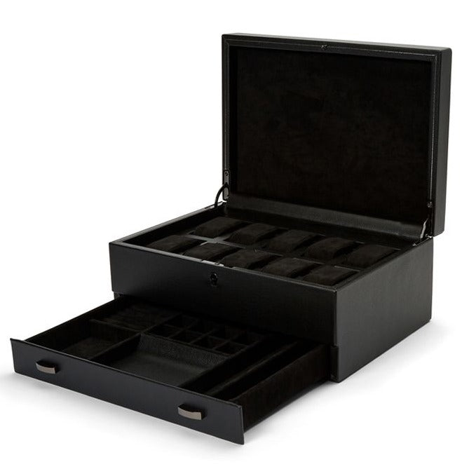 Wolf - British Racing 10-Unit Watch Box with storage | 792802