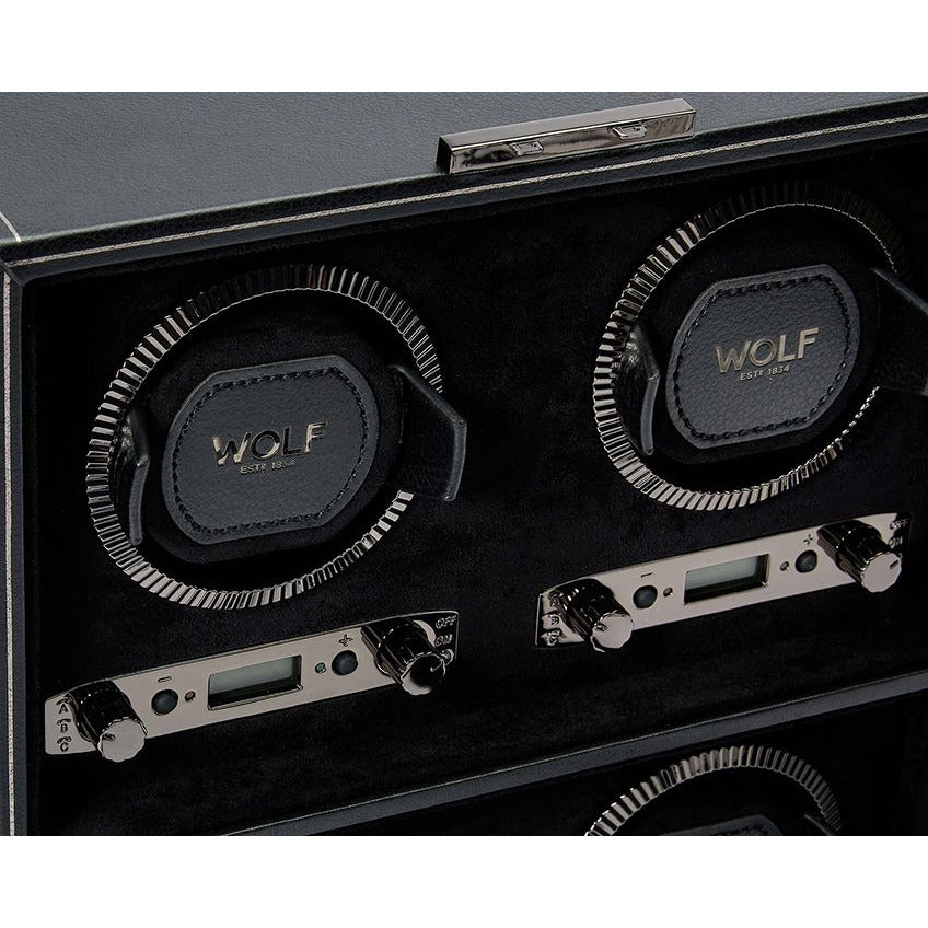 Wolf - British Racing 4-Unit Watch Winder | 793002