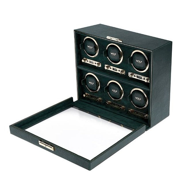 Wolf - British Racing 6-Unit Watch Winder | 792441