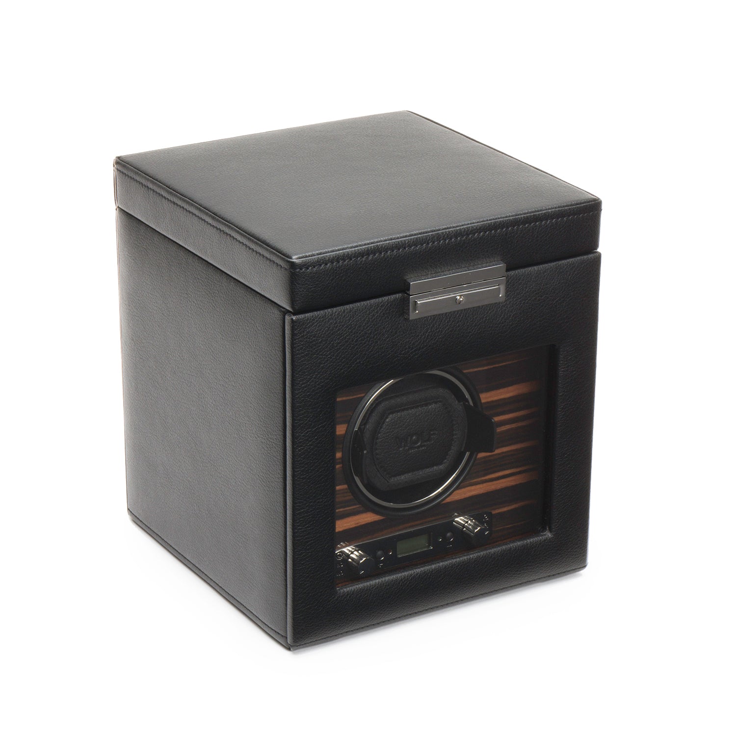 Wolf - Roadster Single Watch Winder with Storage | 457156 - Watchwindersplus