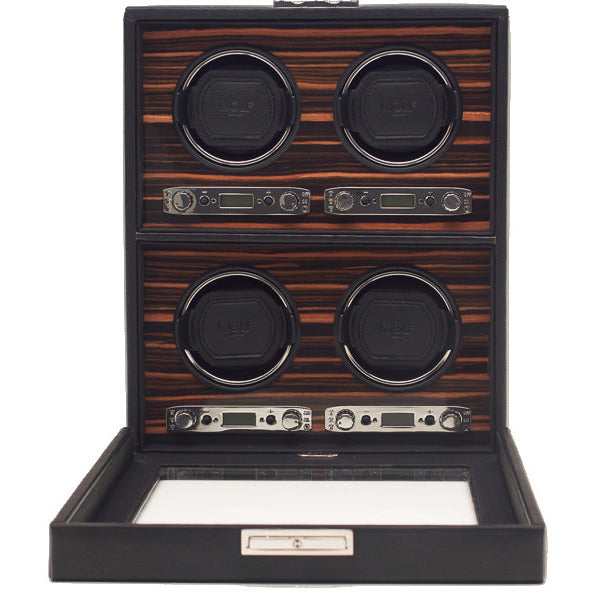 Wolf - Roadster 4-Unit Watch Winder | 459156 - Watchwindersplus