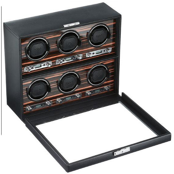 Wolf - Roadster 6-Unit Watch Winder | 459256 - Watchwindersplus