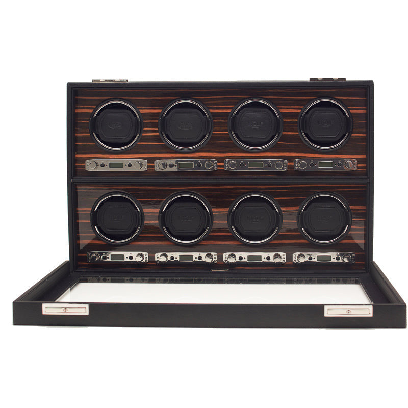 Wolf - Roadster 8-Unit Watch Winder |  459356 - Watchwindersplus